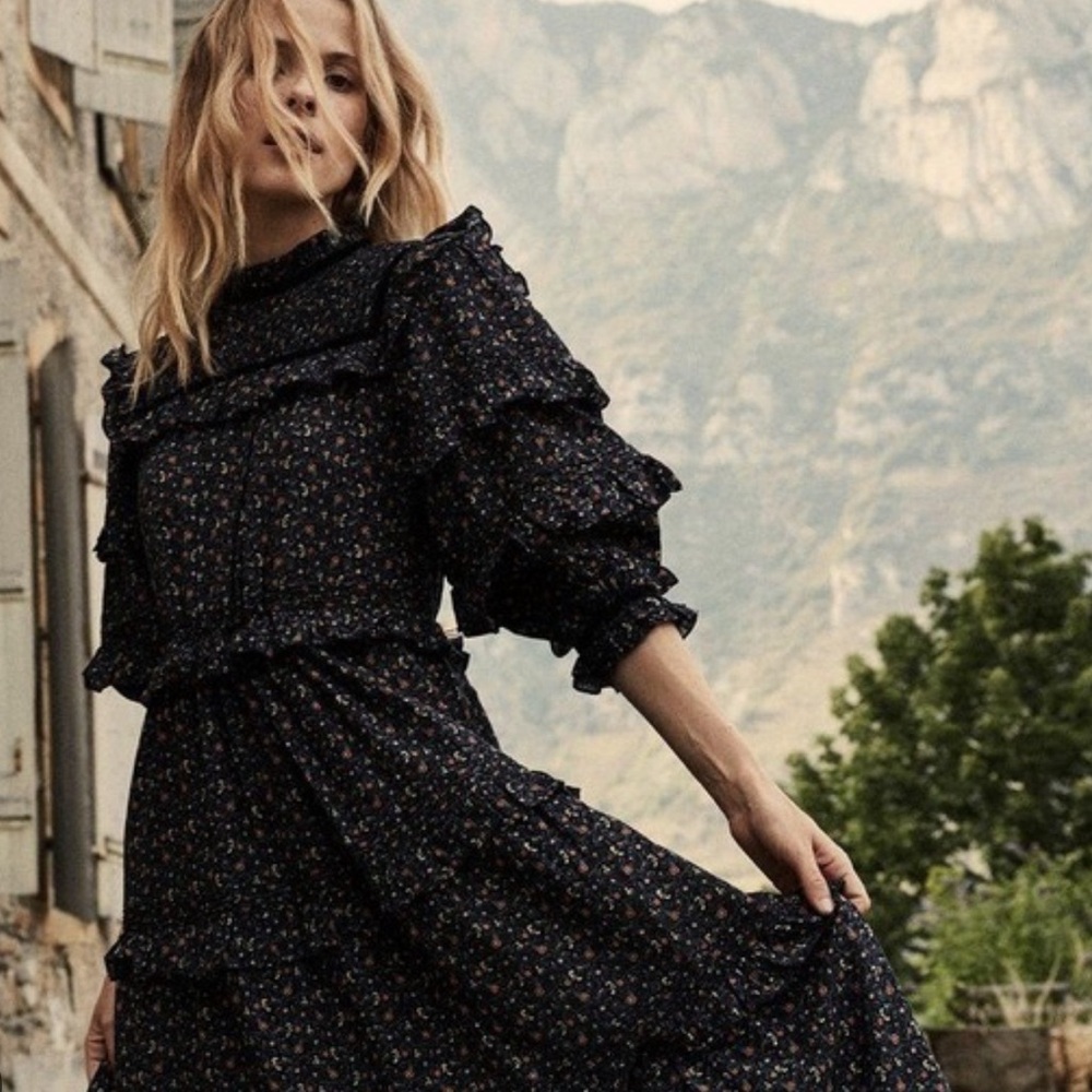 Doen Clay Dress in Black Mafia (S)